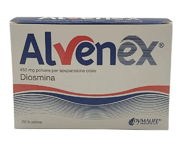 Alvenex 450 mg compresse  alvenex 450 mg polvere per sospensione orale  diosmina