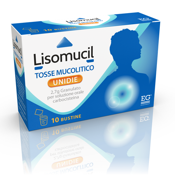 Lisomucil tosse mucolitico unidie 2,7 g granulato per soluzione orale carbocisteina medicinale equivalente