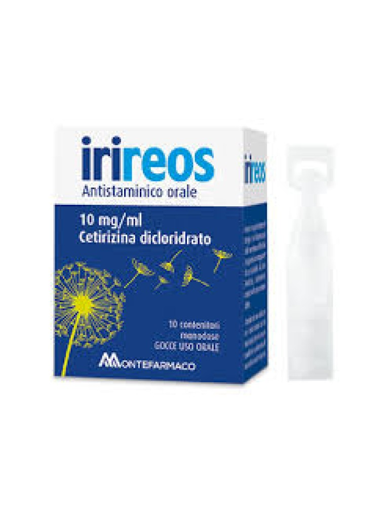 Irireos 10 mg/ml collirio antistaminico 10 contenitori monodose 1 ml