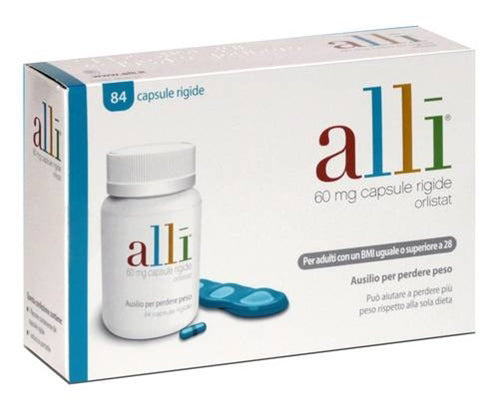 Alli 60 mg capsule rigide  orlistat