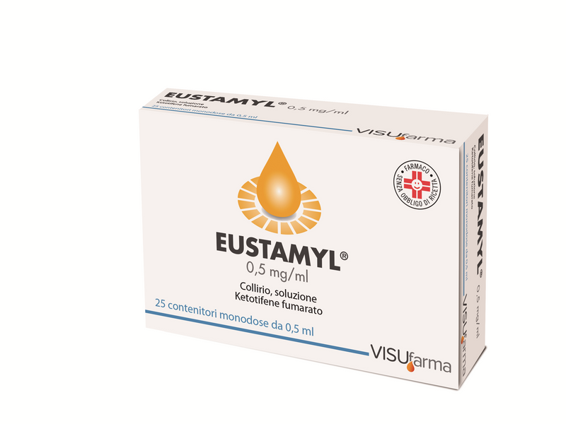 Eustamyl 0,5 mg/ml collirio, soluzione  ketotifene fumarato