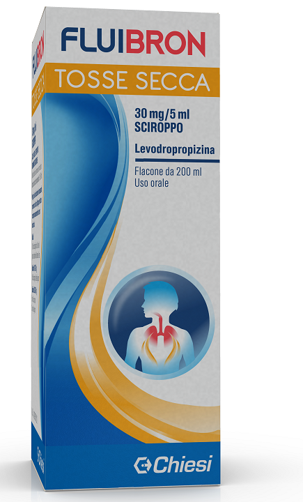 Fluibron tosse secca 30 mg/5 ml sciroppo levodropropizina