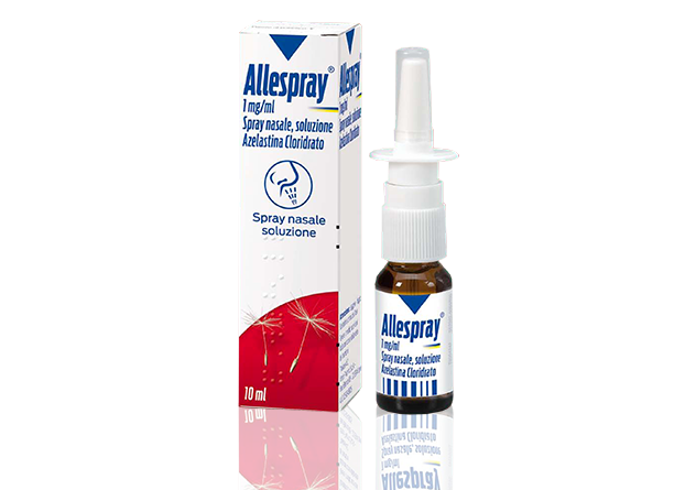 Allespray 1mg/ml nasal spray, solution azelastine hydrochloride