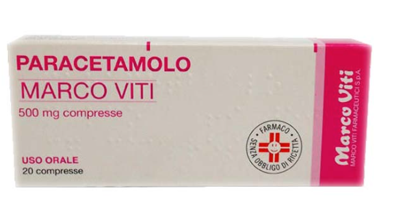 Paracetamol marco viti 500 mg comprimidos de paracetamol