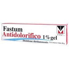 Fastum pain reliever 10 mg/g diclofenac gel