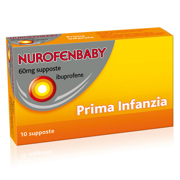 Nurofenbaby 60 mg supposte ibuprofene