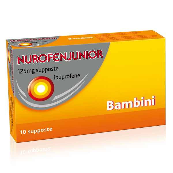 Nurofenjunior 125 mg supositorios ibuprofeno