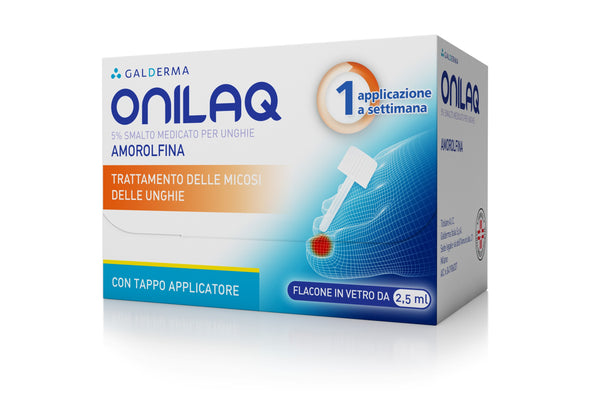 Onilaq 5% smalto medicato per unghie amorolfina