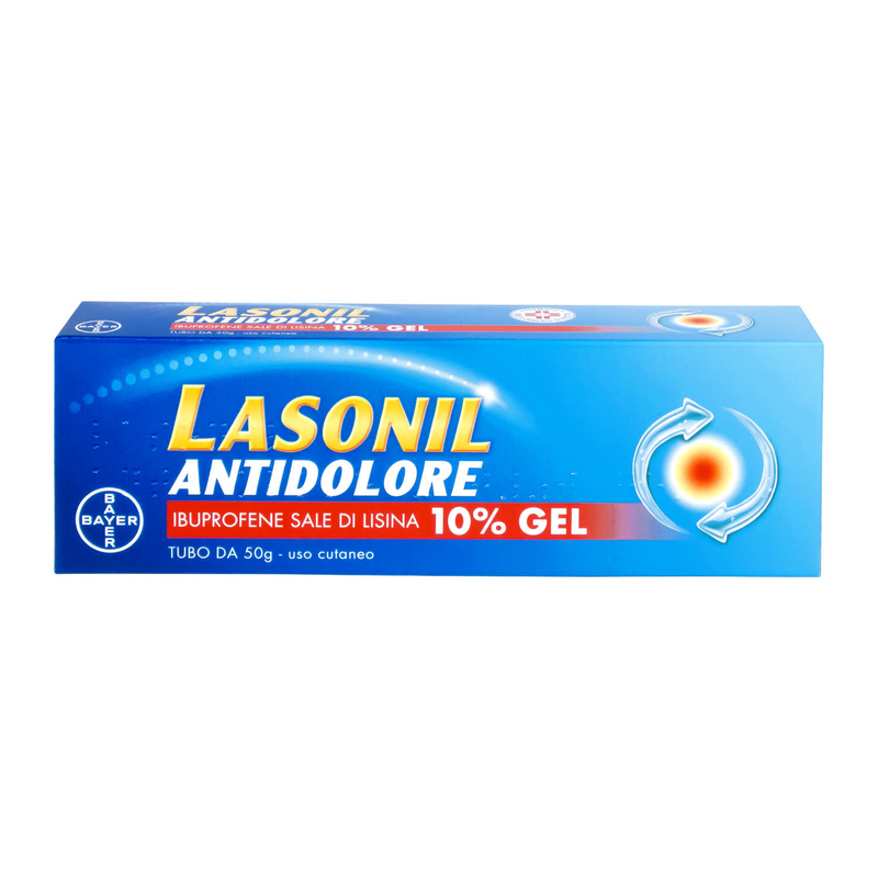 Lasonil anti-pain 10% gel ibuprofen lysine salt