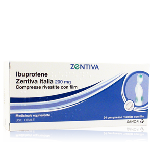 Ibuprofene zentiva italia 200 mg compresse rivestite con film ibuprofene medicinale equivalente