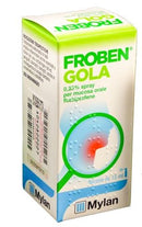 Froben gola 250mg/100ml collutorio froben gola 250mg/100ml spray per mucosa orale flurbiprofene