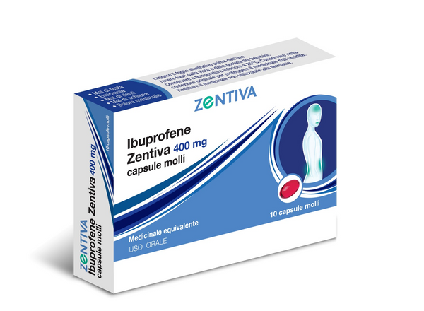 Ibuprofene zentiva 200 mg capsule molli ibuprofene zentiva 400 mg capsule molli medicinale equivalente