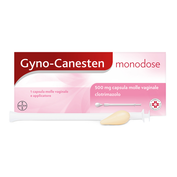 Gyno-canesten clotrimazolo 500 mg - capsula molle monodose