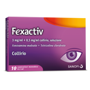 Fexactiv 3mg/ml + 0,5mg/ml collirio - 10 contenitori monodose