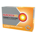 Nurofenkid Febbre e Dolore 100 mg ibuprofene - 24 capsule molli masticabili