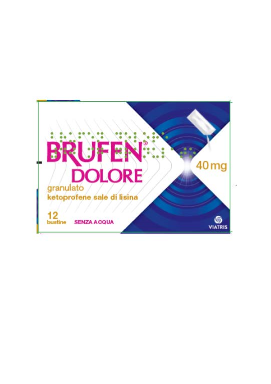 Brufen pain 40 mg granules ketoprofen lysine salt