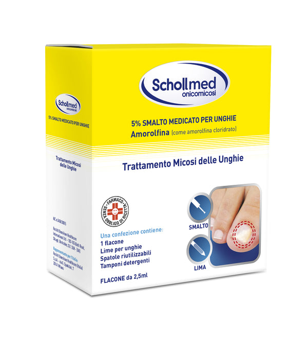 SCHOLL - Schollmed onicomicosi smalto medicato per unghie amorolfina