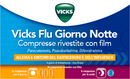 Vicks Flu Giorno Notte Compresse per Sintomi dell'Influenza e del Raffreddore - 12 Compresse Giorno + 4 Compresse Notte