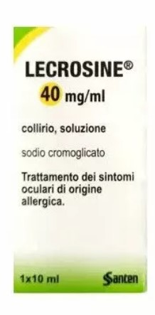 Lecrosine 40 mg/ml collirio, soluzione sodio cromoglicato