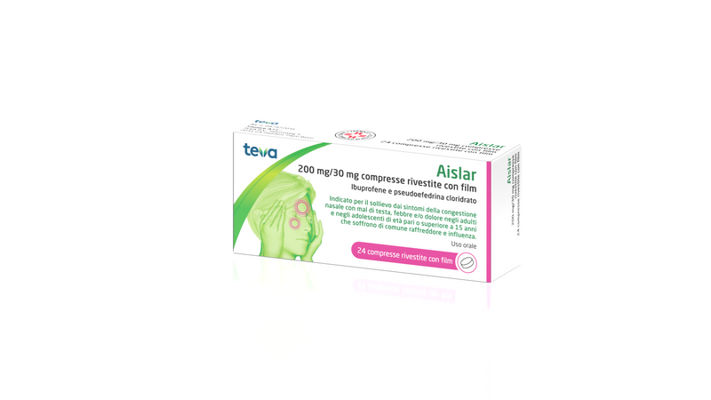 200 mg /30 mg compresse rivestite con film 24 compresse in blister pvc/pctfe/al