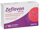 Zeflavon 500 mg compresse rivestite con film flavonoidi micronizzati, come diosmina e altri flavonoidi espressi come esperidina