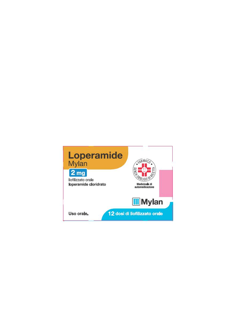 Loperamide mylan 2 mg liofilizzato orale loperamide cloridrato