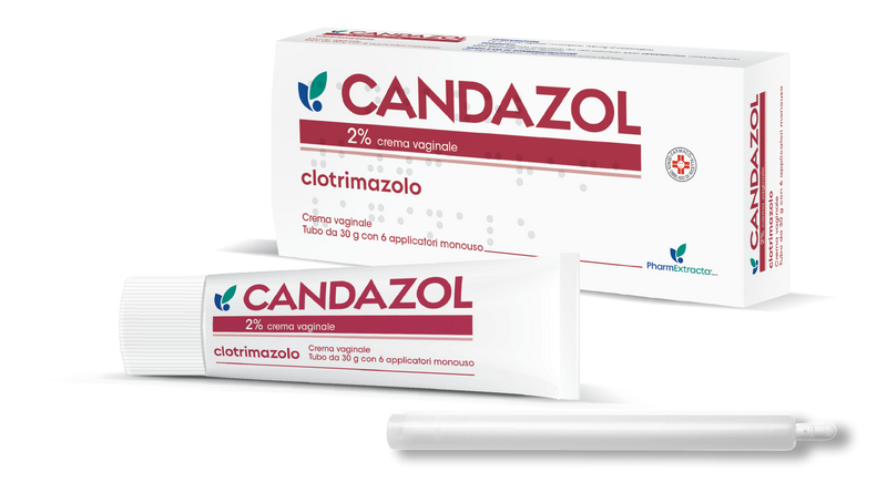 Candazol 2% crema vaginale  clotrimazolo