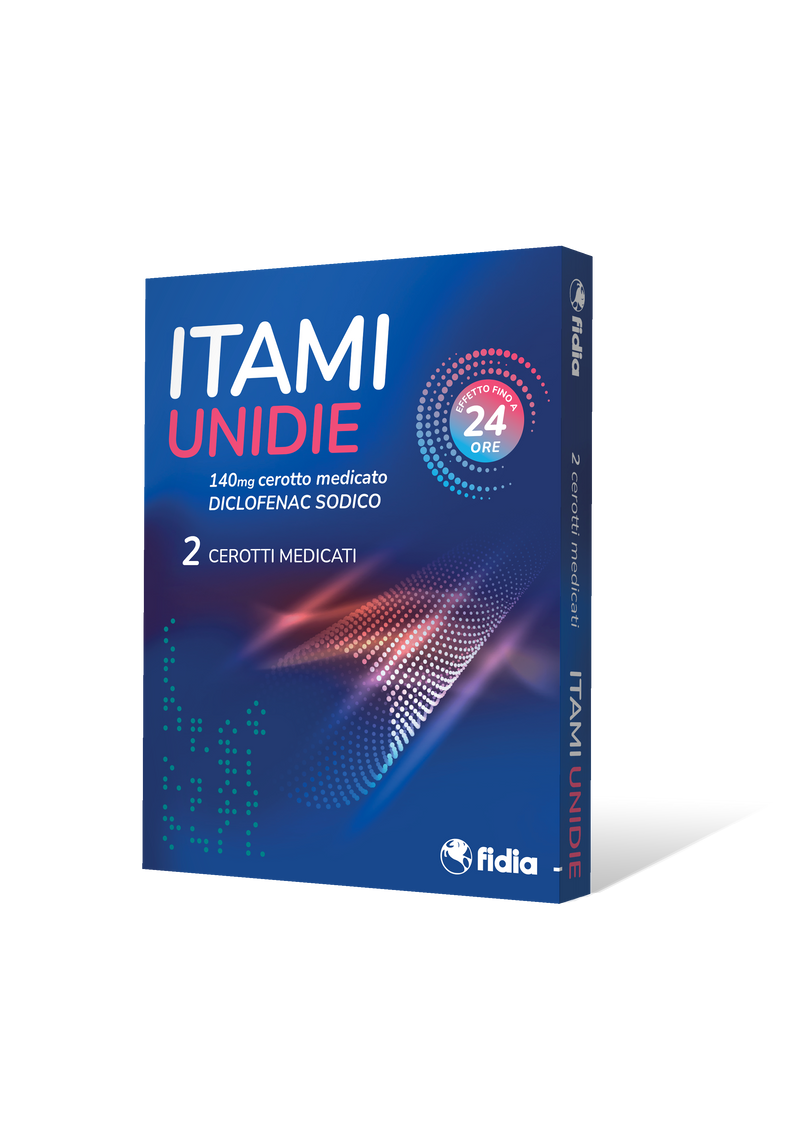 Itami unidie 140 mg cerotto medicato diclofenac sodico