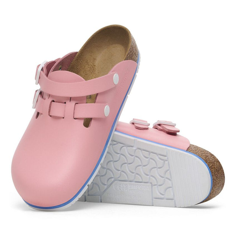 BIRKENSTOCK Kay Pro 2,0 clog in pelle coral shell 38