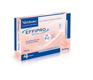 Effipro*4pip 20-40kg perros