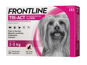 Frontline tri-act*3pip 2-5kg