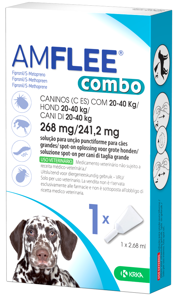 Combo Amflee*3pip 20-40kg perros