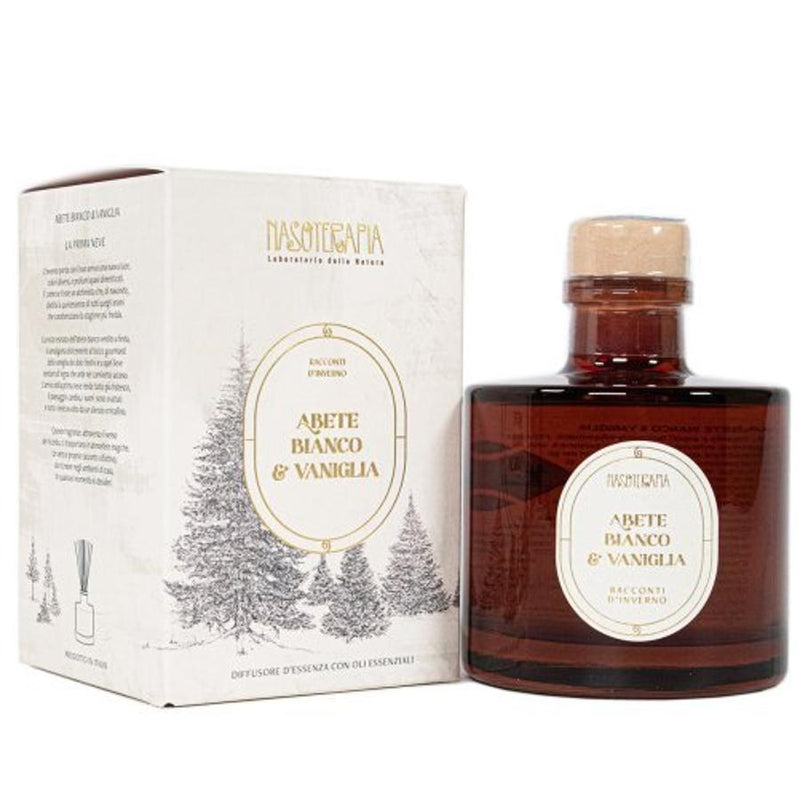 NASOTHERAPY - Diffuser the first snow silver fir and vanilla with sticks 200 ml