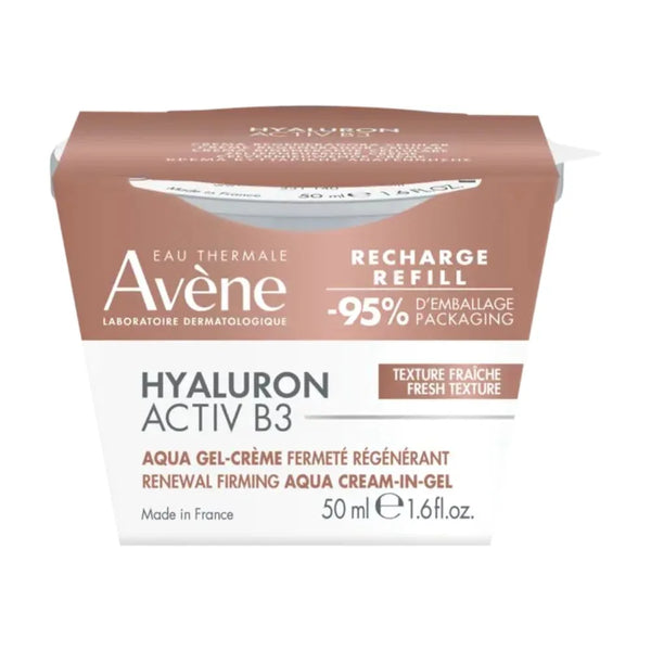 AVENE - Hyaluron Activ B3 - Acqua gel-crema rigenerazione cutanea 50 ml ricarica