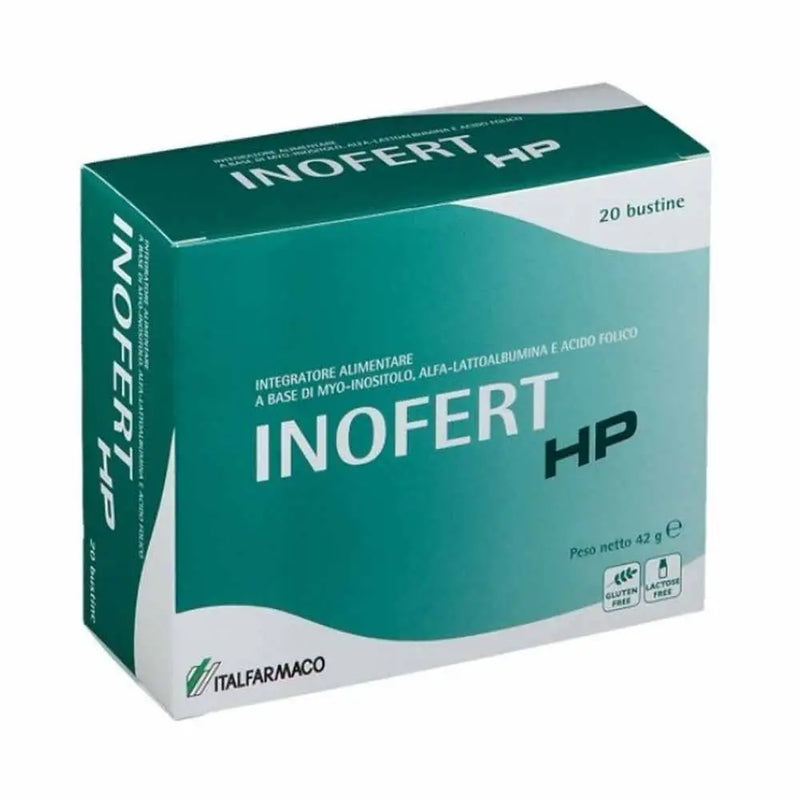 Inofert HP Integratore di Inositolo e Acido folico - 20 Bustine