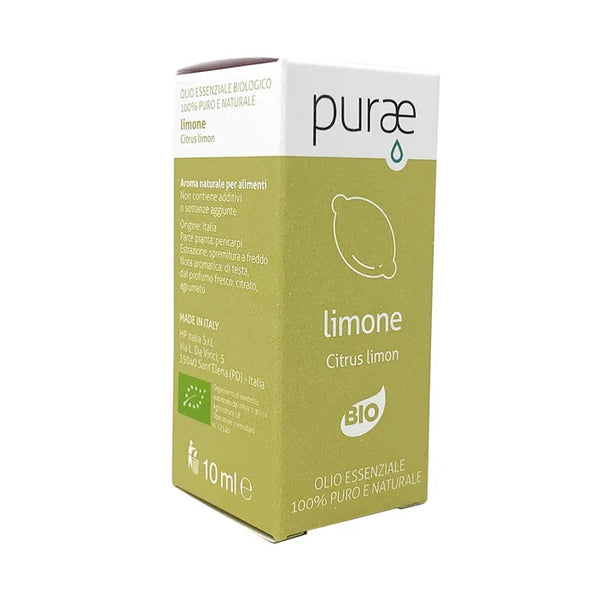 PURAE - Olio essenziale limone biologico 10 ml