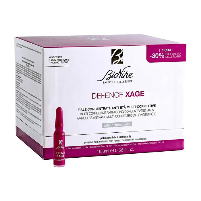 BIONIKE - Defence Xage - Fiale Concentrate Anti Età Multi-Correttive 14 Fiale