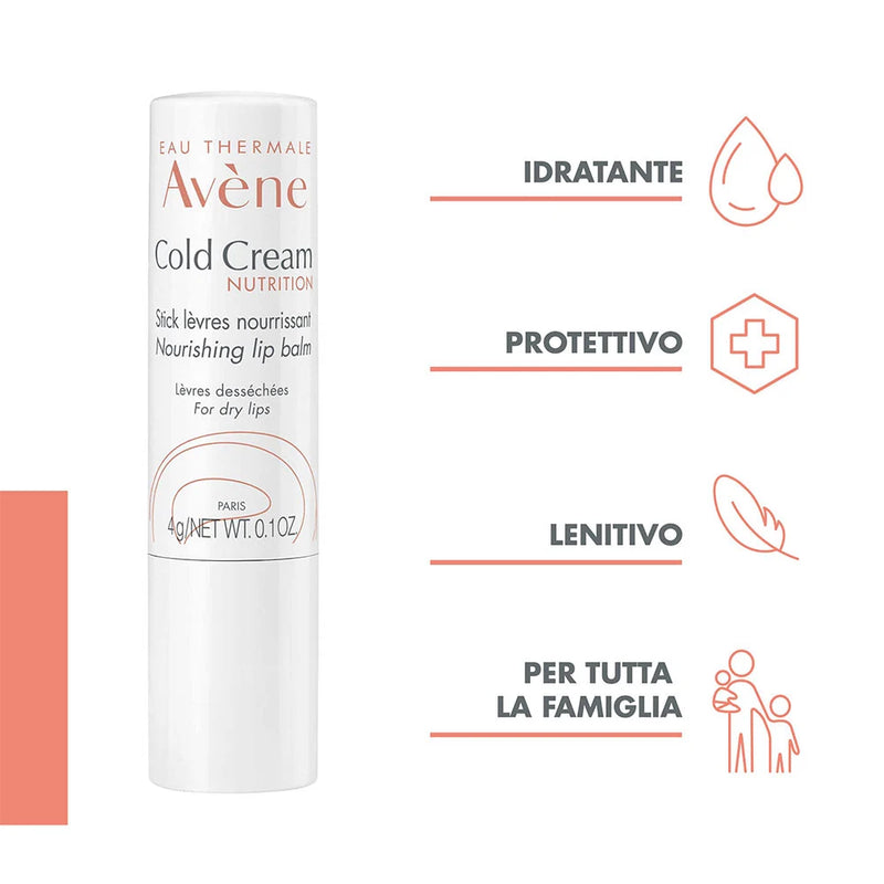 AVENE - Cold Cream nutrition - Stick labbra nutriente 4 g