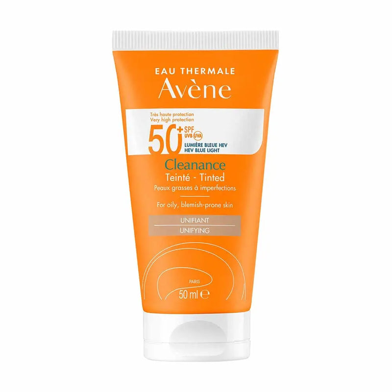 AVENE - Cleanance Solari - Crema colorata prozione viso per pelli miste/con imperfezioni SPF50+ 50 ml
