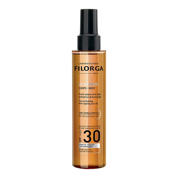 FILORGA - Cuerpo bronce uv - Aceite corporal solar 30 150 ml