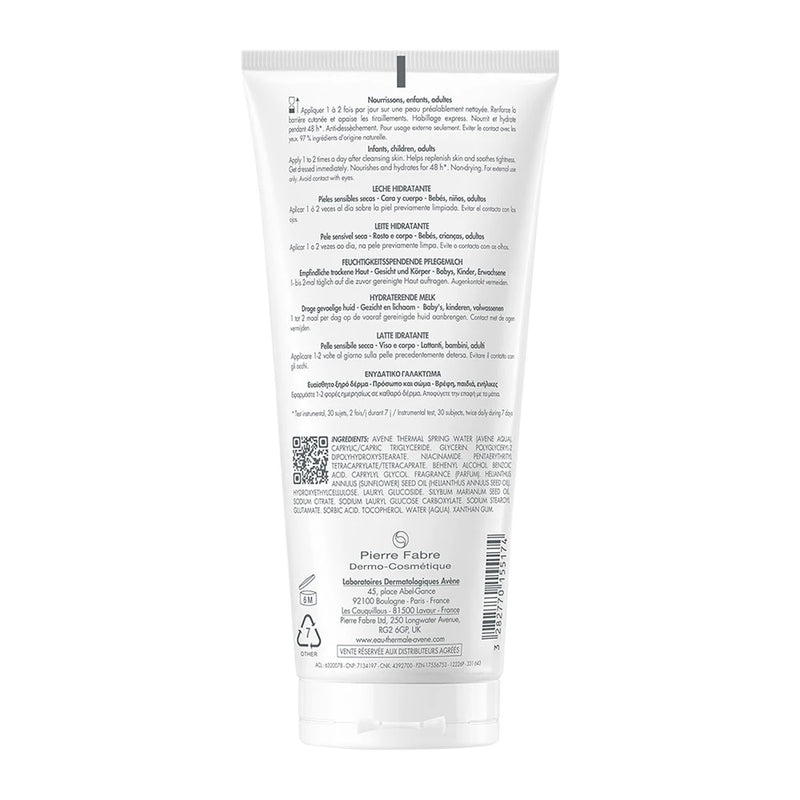 AVENE - Xeracalm Nutrition - Latte idratante viso corpo per pelle secca 200 ml