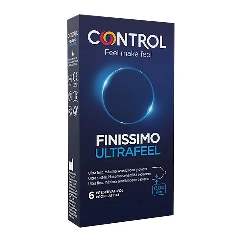 CONTROL finissimo ultrafeel profilattici 6 pezzi