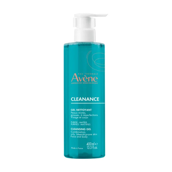 AVENE Cleanance - Gel detergente pelli sensibili e grasse 400 ml