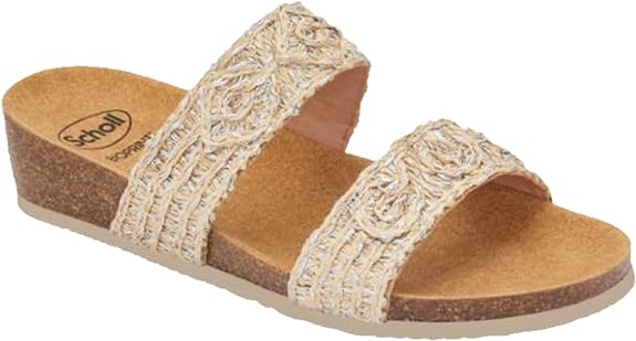 SCHOLL - Maratea sandalo in raffia beige 38