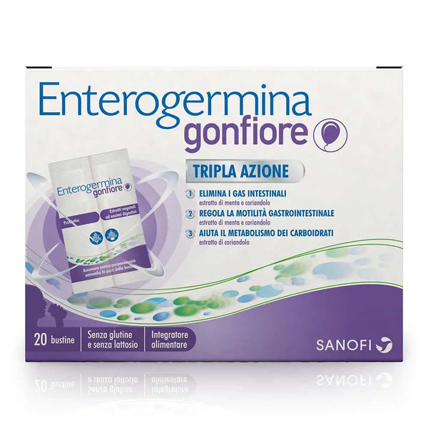 ENTEROGERMINA - Gonfiore 20 bustine bipartite