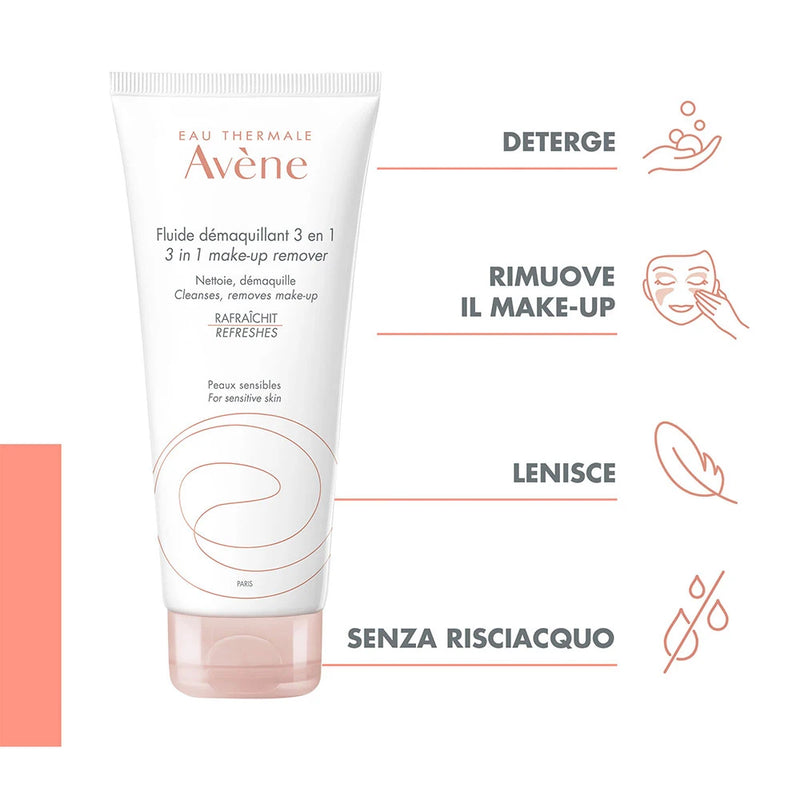 AVENE - Les essentiels - Fluido struccante 3 in 1 delicato 200 ml
