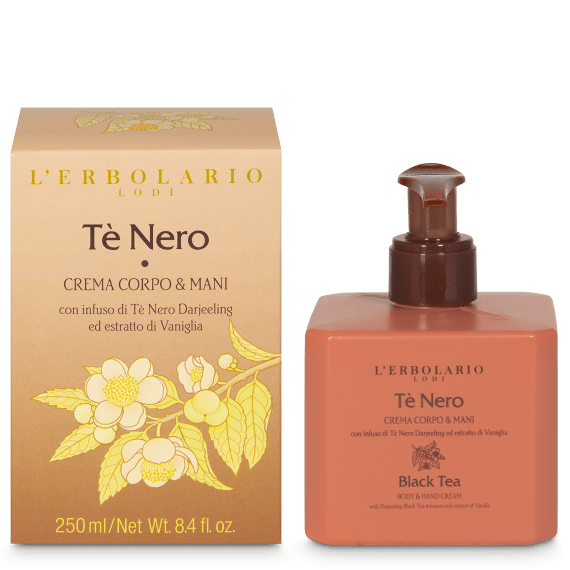 L'ERBOLARIO - Tè Nero - crema corpo & mani 250 ml