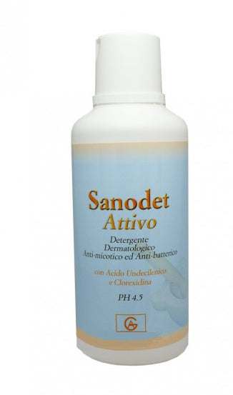 Sanodet attivo shampoodoccia 500 ml