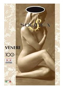 Venere 100 collant tutto nudo sabbia 4xl