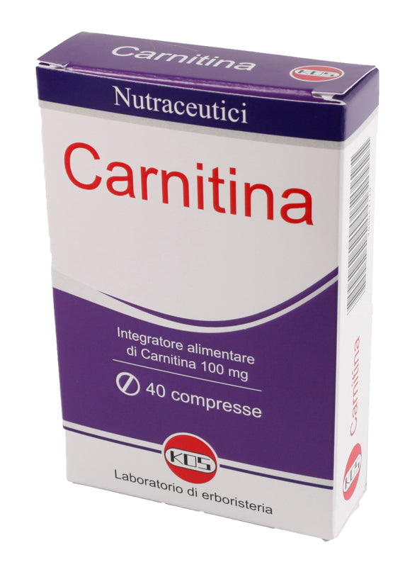 Carnitina 40 comprimidos